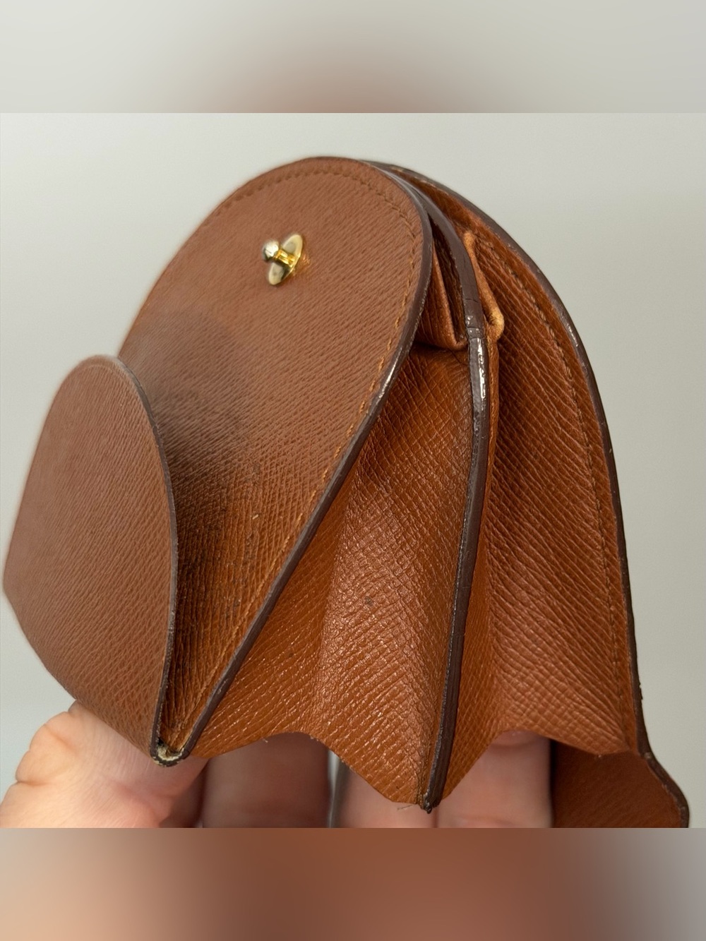 Louis Vuitton Monogram Porte-Monnaie Gousset coin purse - Picture 6 of 15